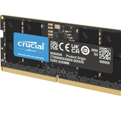 MEMÓRIA RAM NOTEBOOK DDR5 32GB 5600MHZ CRUCIAL