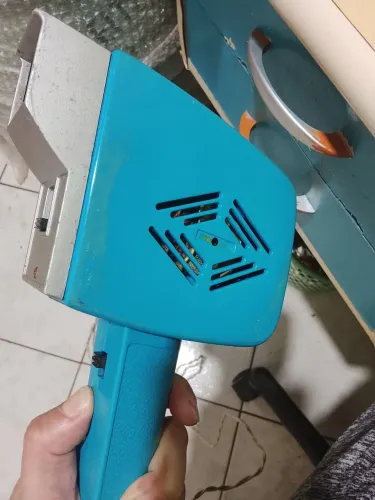 Secador de cabelo azul Arno junior 1980