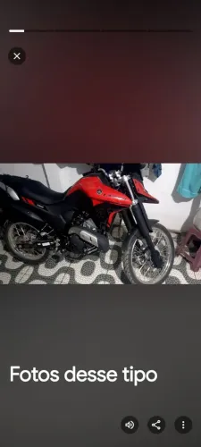 Linda moto Lander 250cc semi nova, única dona, 5.500km.