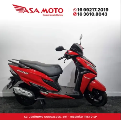 ELITE 125 2025 VERMELHA