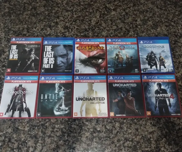 10 Jogos de PS4