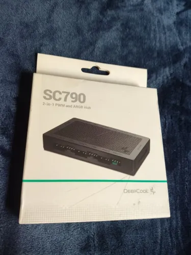 Hub Controladora de Fans SC790, ARGB, 12 portas