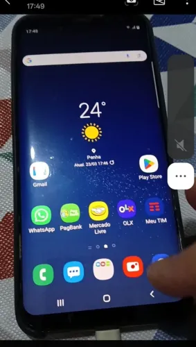 Celular Samsung Galaxy S8 plus+ 128G excelente estado troco por placa de video