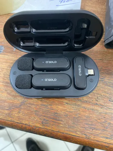 Microfone de lapela