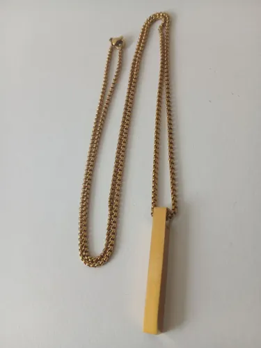 VENDO CORDÃO DE AÇO INOXIDÁVEL DOURADO