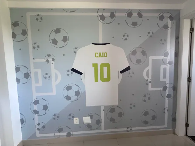 Venda e aplicação de papel de parede e adesivos em móveis *77