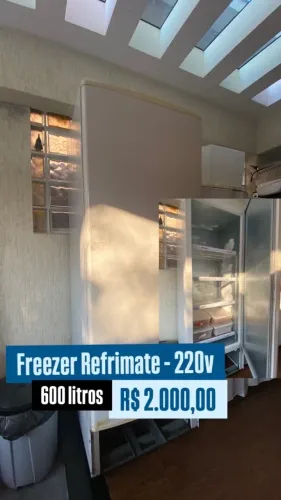 Freezer Vertical 600 litros industrial (Refrimate)