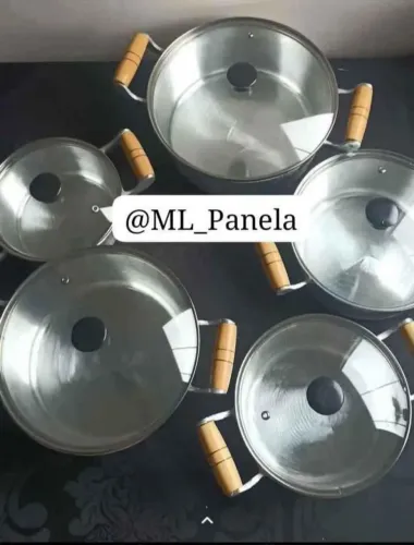 Jogo de panela alumínio batido