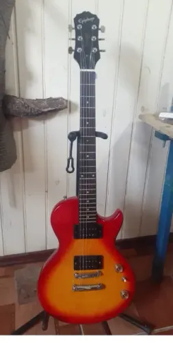 Vendo Guitarra Epiphone Les Paul Especial Heritage Cherry Sunburst 1997, Made in Coreia