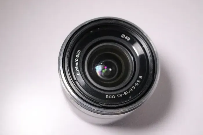 Lente Sony E 18-55