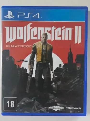 Wolfenstein 2 Ps4 original seminovo Playstation 4