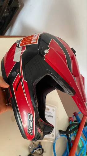Capacete motocross