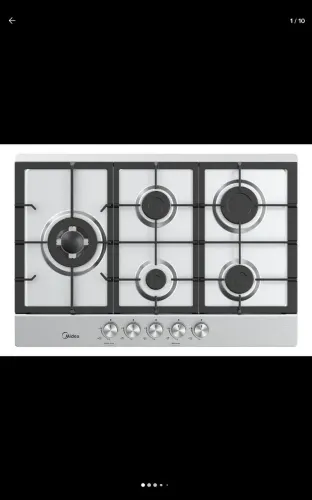Cook-top Midea 5 bocas inox