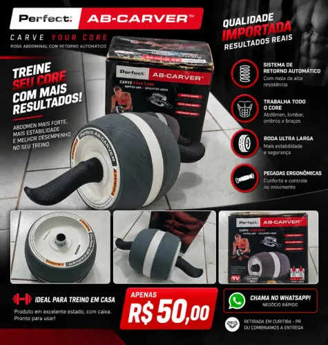 Roda de Treino Abdominal