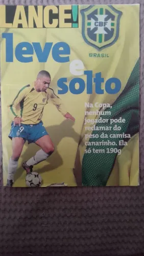 Encarte Lance Camisa do Brasil Copa 1998