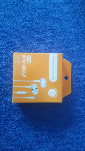 fone de ouvido com entrada p2 novo na caixa