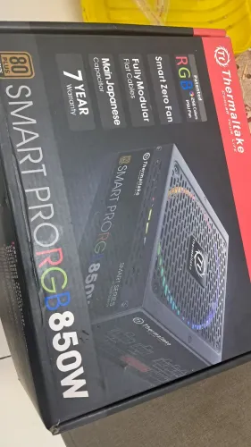 Fonte thermaltake pro RGB 850w