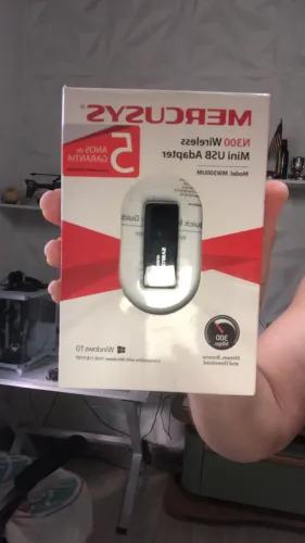 Adaptador Wi-Fi USB Mercusys MW300UM (N300).