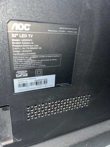 Vendo Tv 32 polegadas AOC