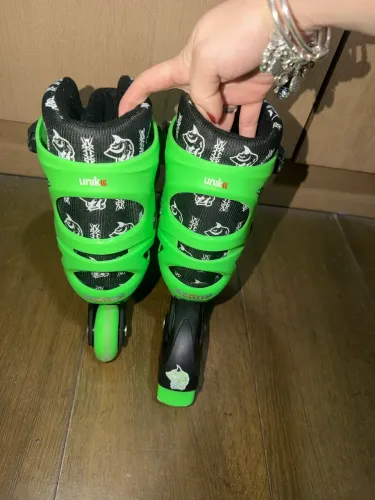 Patins infantil verde