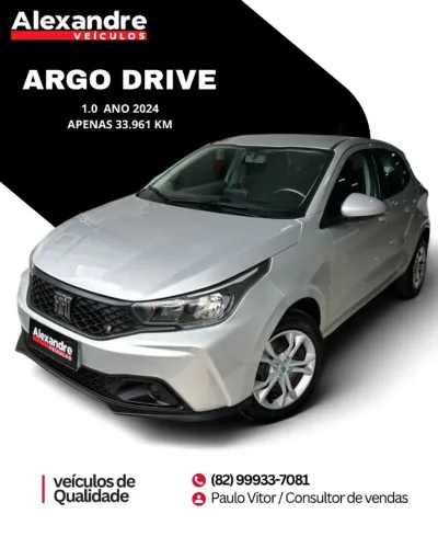 Fiat Argo Drive 1.0 6V Flex 2024