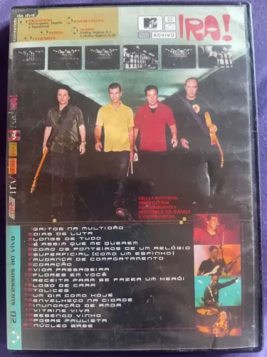 DVD IRA ( Mtv ao Vivo) Original