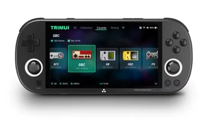 Console Portátil Trimui Smart Pro 64 Gb Preto