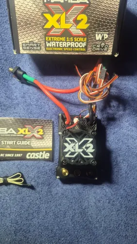 Rc Automodelo Esc Castle Xlx2 8s usado 3x