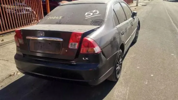 Peças civic 1.7, motor, cambio, lataria