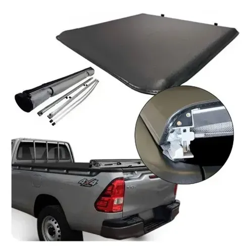 Capota Marítima Hilux 2016 à 2019 Cab Simples C/grade - Flashcover