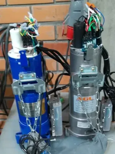 Manutenção em motores de porta automatica de enrolar