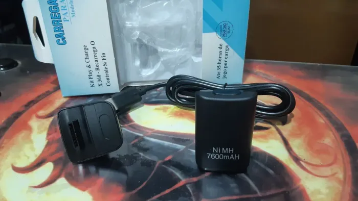 bateria controle xbox 360 - já é o menor preço