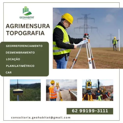 Topografia |Georreferenciamento Rural | CAR | Meio Ambiente e Outorga