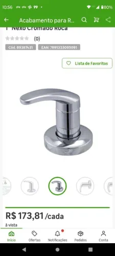 Acabamento para Registro Base Gaveta/Pressão Pequeno ½? ¾? 1" Nexo Cromado Roca