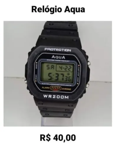 Relogio Aqua Novo