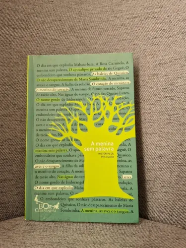 Livro a menina sem palavras