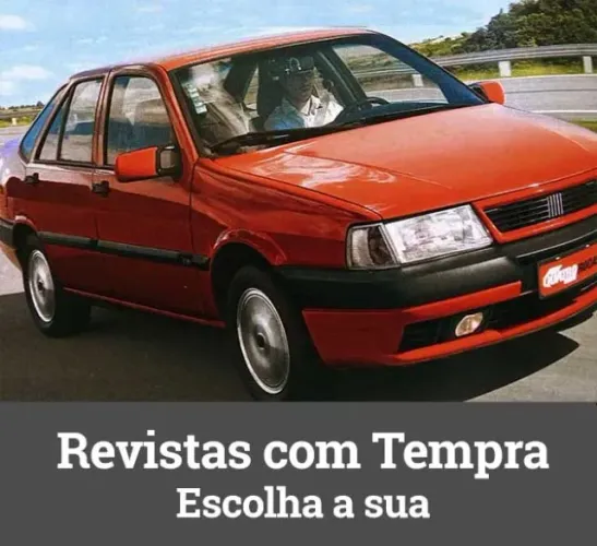 Revistas Quatro Rodas com Fiat Tempra - escolha a sua