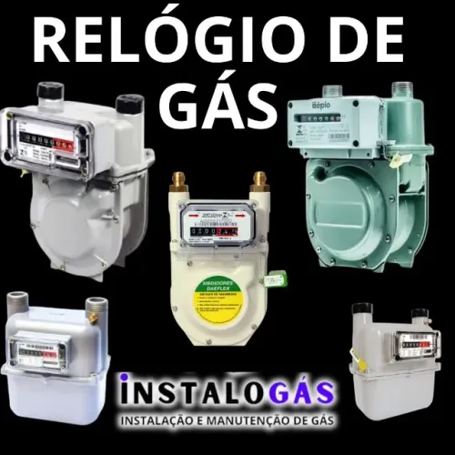 Medidor de Gás, Contador de Gás, Relógio de Gás - Instalação e Manutenção