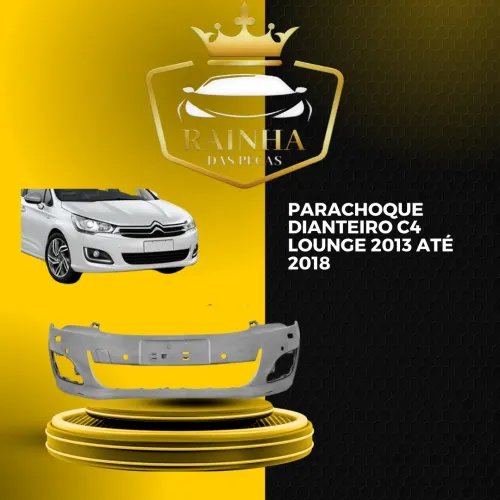 Parachoque Dianteiro C4 Lounge 2013 até 2018 - NOVO ORIGINAL