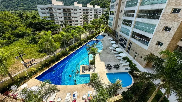 Apartamento À VENDA no condomínio Verdemar Gafisa na praia da Enseada em Guarujá
