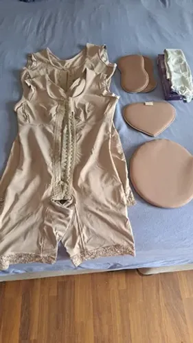 kit recuperação cirurgia abdominoplastia + meias antitrombo