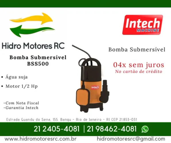 Bomba submersível 
