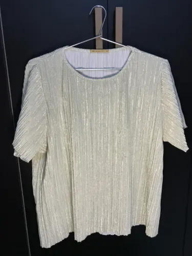 Blusas brilhosas 