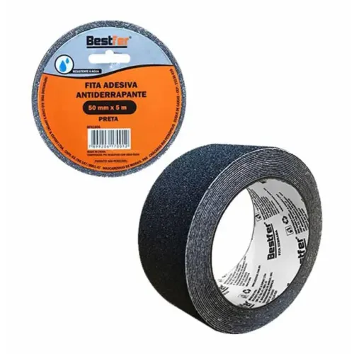 Fita Antiderrapante Preta - Bestfer