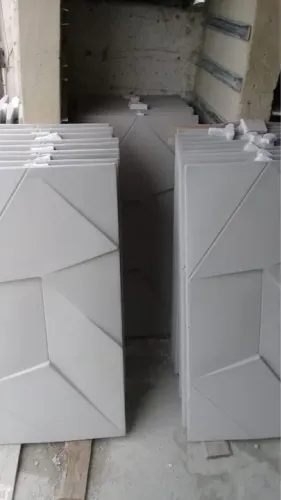 Pisos de concreto para fachada e paredes internas e externas.