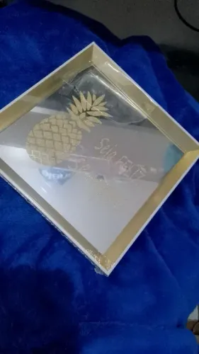 Quadro com espelho decoração para casa