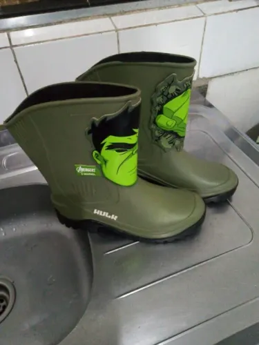 Galocha Hulk avengers número 34