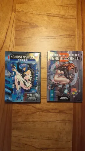 Ghost in the Shell 1 e 2 - Mangá (Capa comum) - usado 