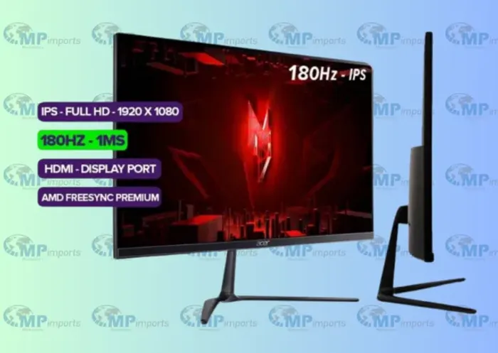 Loja MP Imports: Monitor Gamer Acer QG240Y-S3bipx 23.8 FHD 180HZ