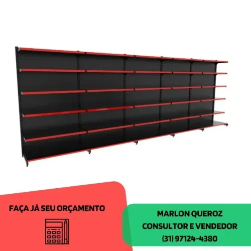 Gondola de Aço Polar de Parede